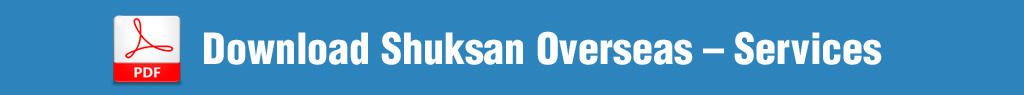 Document explains the history, services, and capabilities of Shuksan Overseas LLC.